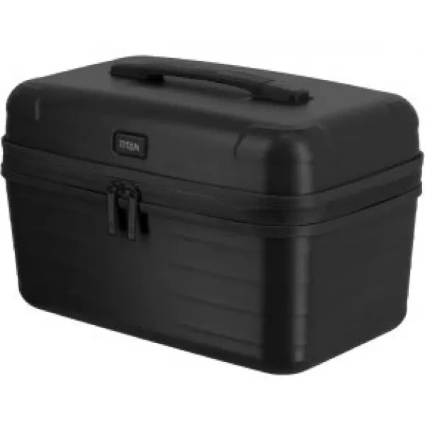  Kozmetični kovček TITAN Upgrade Beautycase NOČNA SENKA ČRNA 