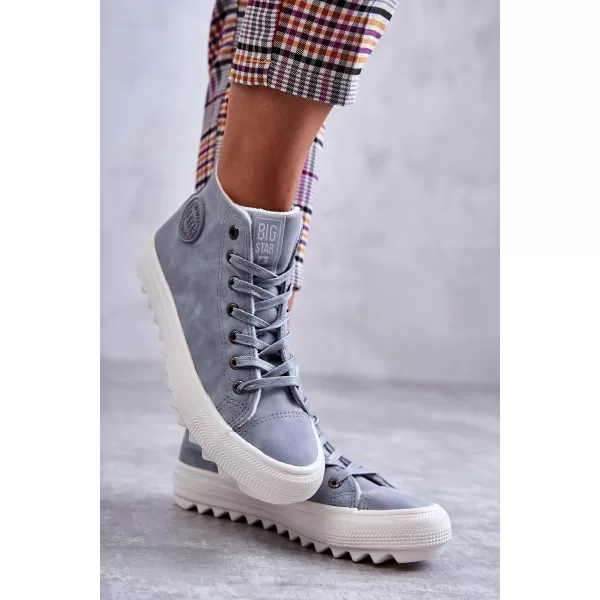 Ženske superge BIG STAR EE274115 LIGHT BLUE Big Star Shoes 
