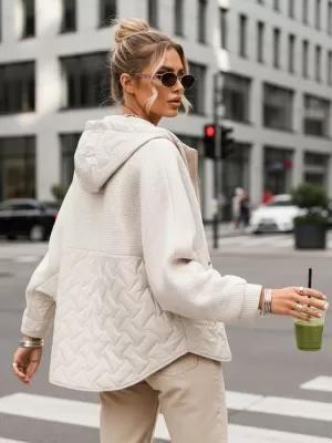Ženska jakna DSTREET TY5592 EKRU