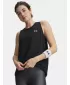 Ženski brezrokavnik UNDER ARMOUR TECH TANK SOLID 1383655-001 ČRNA