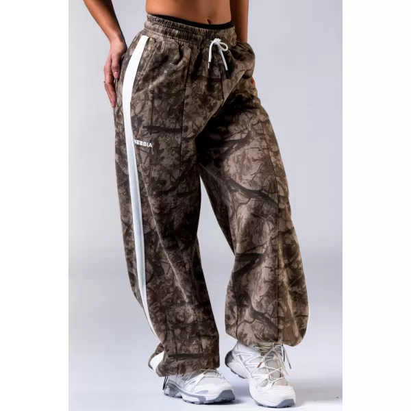  Oversized trenirka POWER 896 LIGHT BROWN CAMO Nebbia 