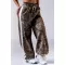 Oversized trenirka POWER 896 LIGHT BROWN CAMO Nebbia