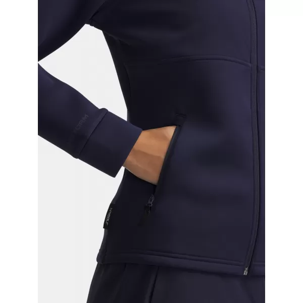 Ženski pulover UNDER ARMOUR UA DRIVE PRO HYBRID FZ 6005749-410 MODRA 