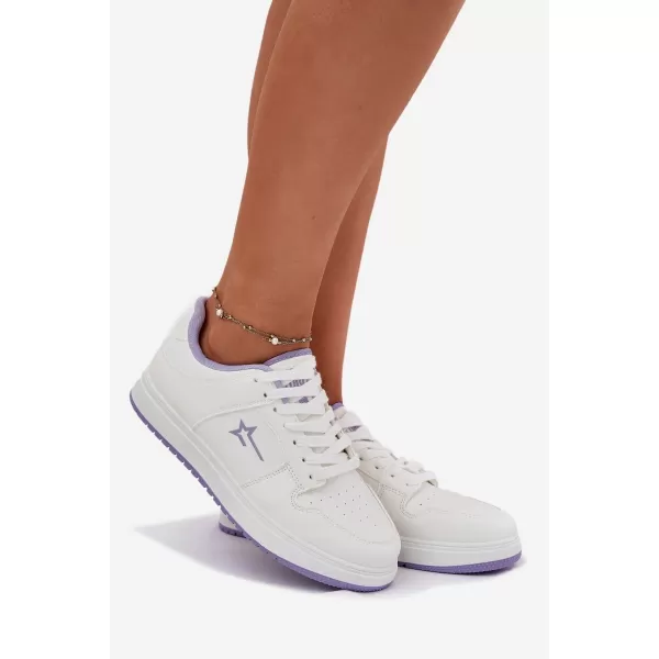  Ženske superge BIG STAR RR274A245 WHITE/PURPLE Big Star Shoes 