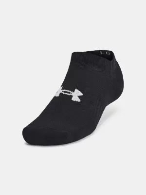 Nogavice UNDER ARMOUR UNISEX UA TC NO SHOW (3 PÁRY) 1386313-001 ČRNA