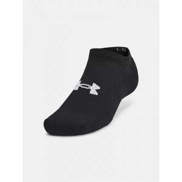  Nogavice UNDER ARMOUR UNISEX UA TC NO SHOW (3 PÁRY) 1386313-001 ČRNA 