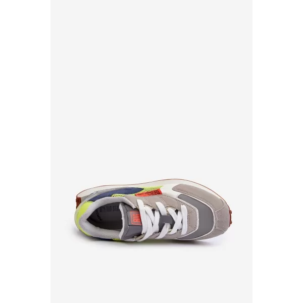  Moške superge BIG STAR NN174344 GREY Big Star Shoes 