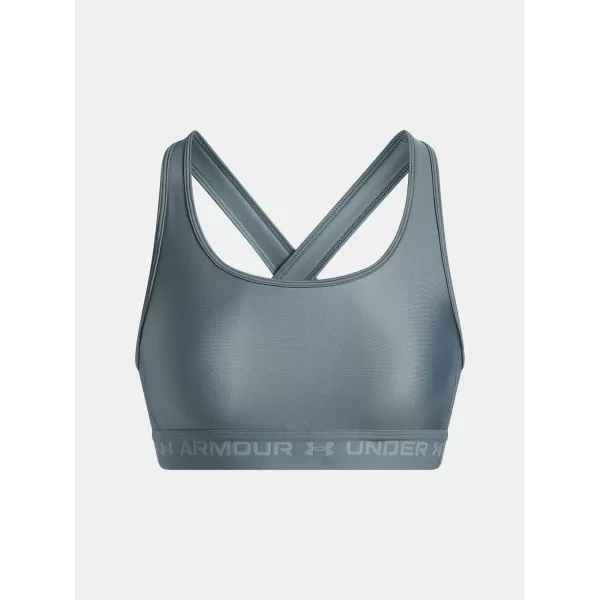  Ženski nedrček UNDER ARMOUR CROSSBACK MID BRA 1361034-587 MODRA 