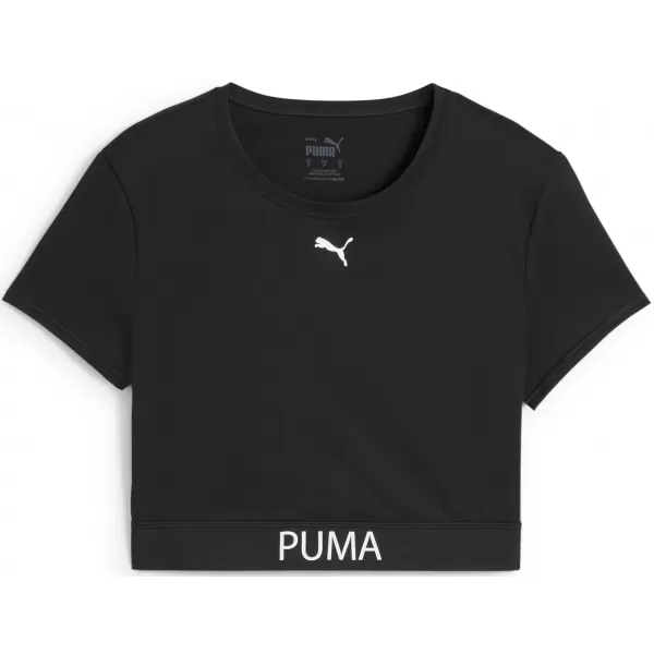  Ženska majica s kratkimi rokavi PUMA W STRONG TEE - SHORT 526805-01 ČRNA PUMA 
