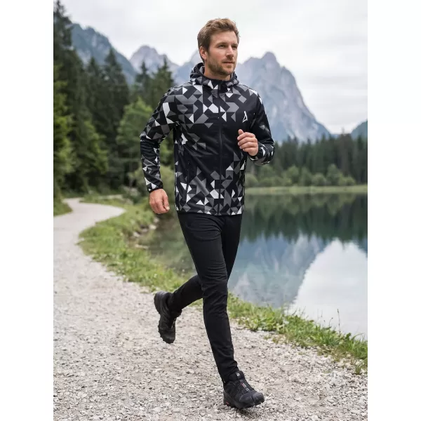  Moška vrhunska softshell jakna ALTISPORT VOJ/ALM108JACK01 ČRNA 