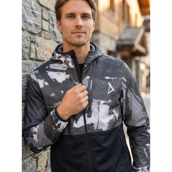  Moška vrhunska softshell jakna ALTISPORT VOJ/ALM125JACK01 MASKA/ČRN 