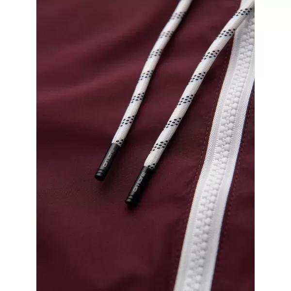  Moška jakna OMBRE OM-JANP-0242 BORDO-SIVA 