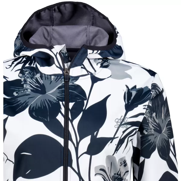  Ženska vrhunska softshell jakna ALTISPORT VOJ/ALW115JACK01 ČRNO/BELO 