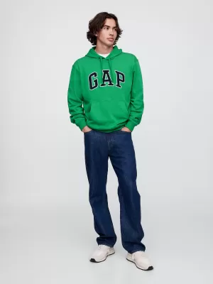 Moški pulover GAP FRENCH TERRY PULLOVER LOGO HOODIE 868460-09 GALANTNO ZELENA