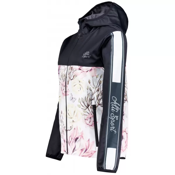  Ženska vrhunska softshell jakna ALTISPORT VOJ/ALW008JACK01 ČRNA 