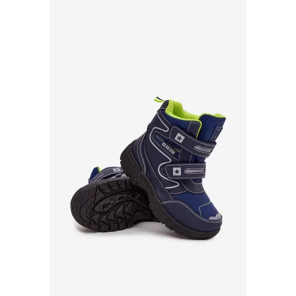  Otroški škornji za sneg BIG STAR OO374048 BLUE Big Star Shoes 