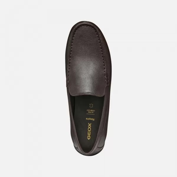  Moški mokasini GEOX SPHERICA EC16 G002878 TEMNO RJAVA 