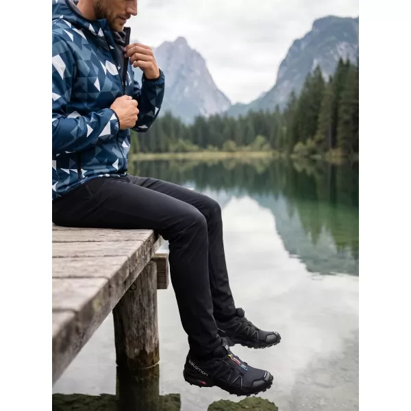  Moška vrhunska softshell jakna ALTISPORT VOJ/ALM108JACK01 MORNARSKO MODRA/BELA 