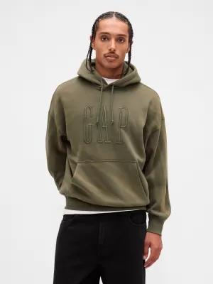 Moški pulover GAP CORP LOGO HOODIE PULLOVER 851641-00 ČRNI MAH