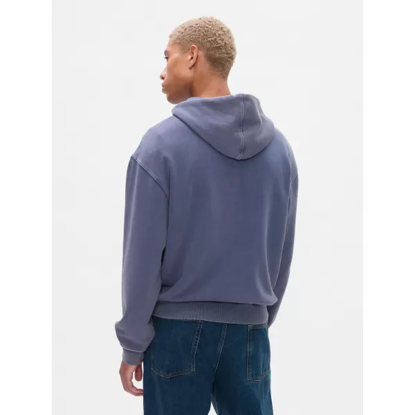  Moški pulover GAP LOGO HOODIE PULLOVER 646027-01 NOČNO NEBO 