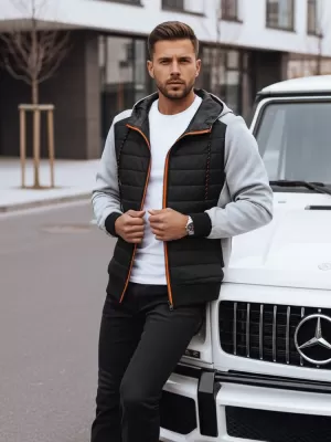 Moška jakna DSTREET TX4393 SVETLO SIVA