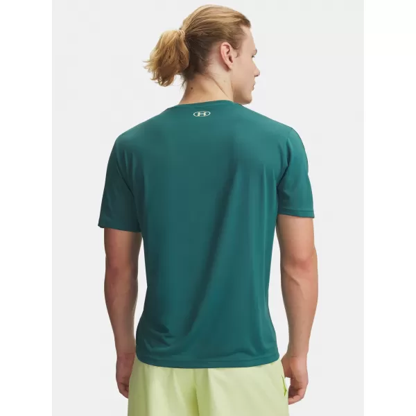  Moška majica s kratkimi rokavi UNDER ARMOUR UA TECH TAPING SS 6012356-339 ZELENA 
