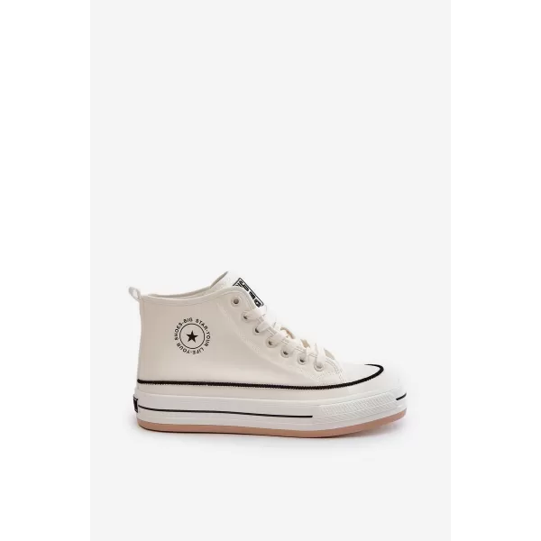  Ženske superge BIG STAR OO274061 WHITE Big Star Shoes 