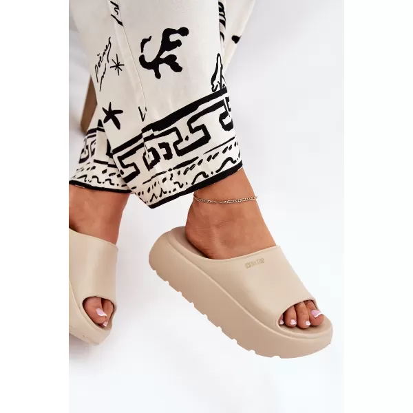  Ženski natikači BIG STAR RR274A569 BEIGE Big Star Shoes 