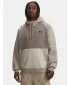 Moški pulover UNDER ARMOUR ICON HW COLORBLOCKED HDY 6009390-203 RJAVA