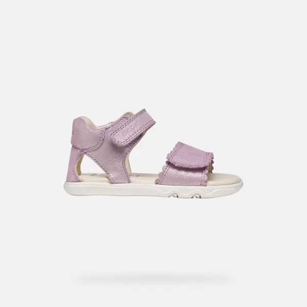  Dekliški sandali GEOX SANDAL STEPPIEUP B656QB000CRC8020 ROZA 