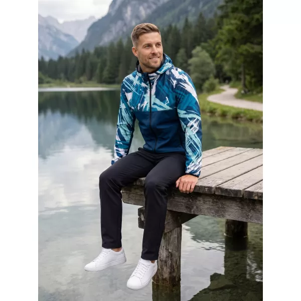 Moška vrhunska softshell jakna ALTISPORT VOJ/ALM039JACK01 MORNARSKO MODRA 