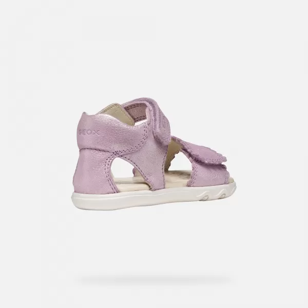  Dekliški sandali GEOX SANDAL STEPPIEUP B656QB000CRC8020 ROZA 