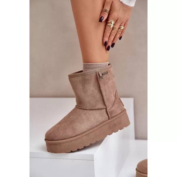  Ženski čevlji BIG STAR OO274A097 BEIGE Big Star Shoes 