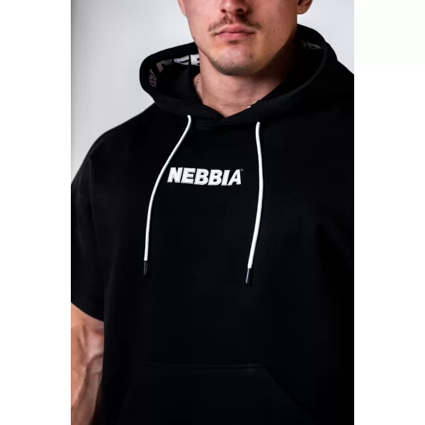  Majica iz cunj za trening HERO 297 BLACK Nebbia 