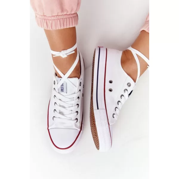  Ženske superge BIG STAR DD274336 WHITE Big Star Shoes 