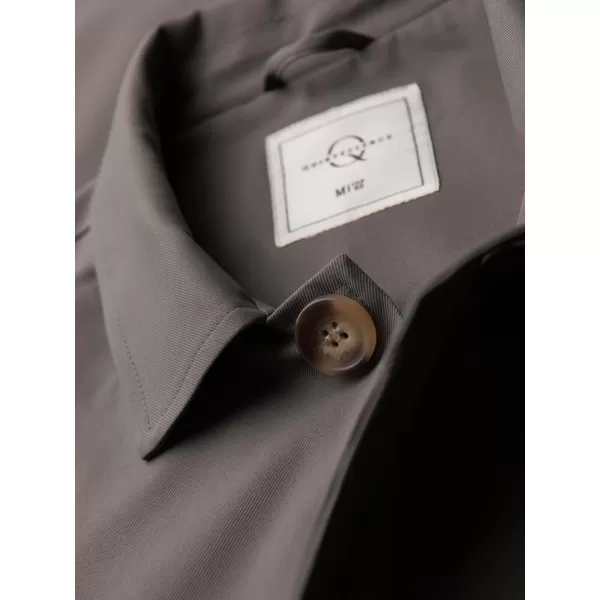  Moški plašč OMBRE OM-COLC-0139 PEPEL 