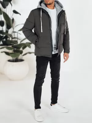 Moška jakna DSTREET TX5103 TEMNO SIVA