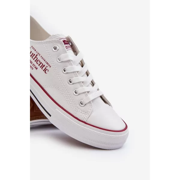  Moške superge BIG STAR NN174006 WHITE Big Star Shoes 