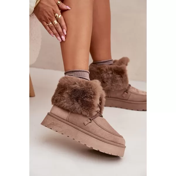  Ženski čevlji BIG STAR SS274114 BEIGE Big Star Shoes 