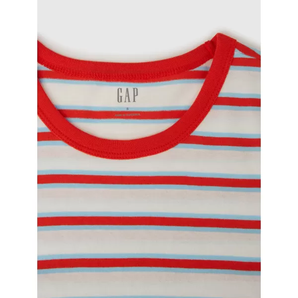  Ženska majica s kratkimi rokavi GAP CLASSIC LOGO TEE 781803-00 AMERICANA 