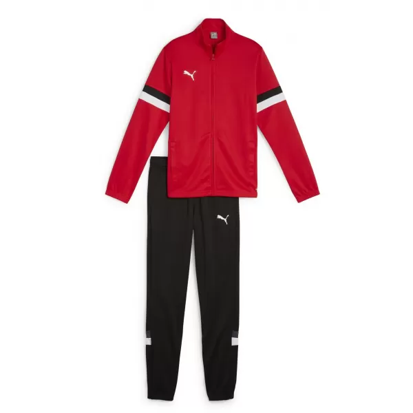  Otroški komplet PUMA TEAMRISE TRACKSUIT JR 658655_01 PUMA RDEČA/PUMA ČRNA 