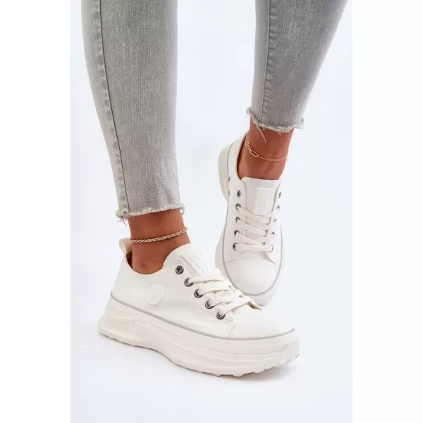 Ženske superge BIG STAR NN274126 WHITE Big Star Shoes 