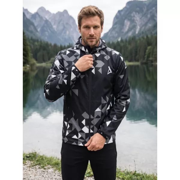  Moška vrhunska softshell jakna ALTISPORT VOJ/ALM108JACK01 ČRNA 