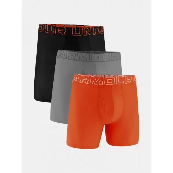  Moške boksarice UNDER ARMOUR UA PERFORMANCE TECH MESH - SOLID 6IN - 1383884-690 RDEČA 