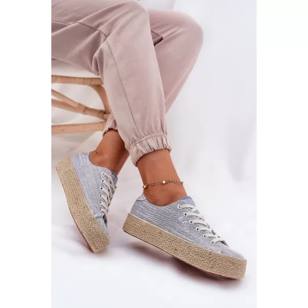  Ženske superge LEE COOPER LCW-25-02-3284 SVETLO MODRA 