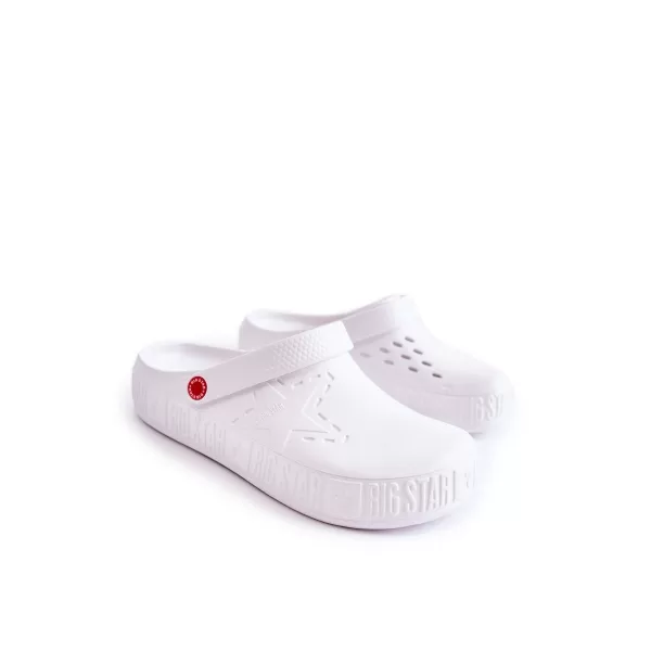  Moški natikači BIG STAR II175003 WHITE Big Star Shoes 