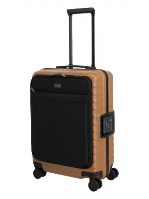 Vgrajeni kovček TITAN Overseas S Front pocket KANJONSKI BRON