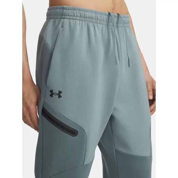  Moške trenirke UNDER ARMOUR UA UNSTOPPABLE FLC JGR EU 1389353-587 MODRA 