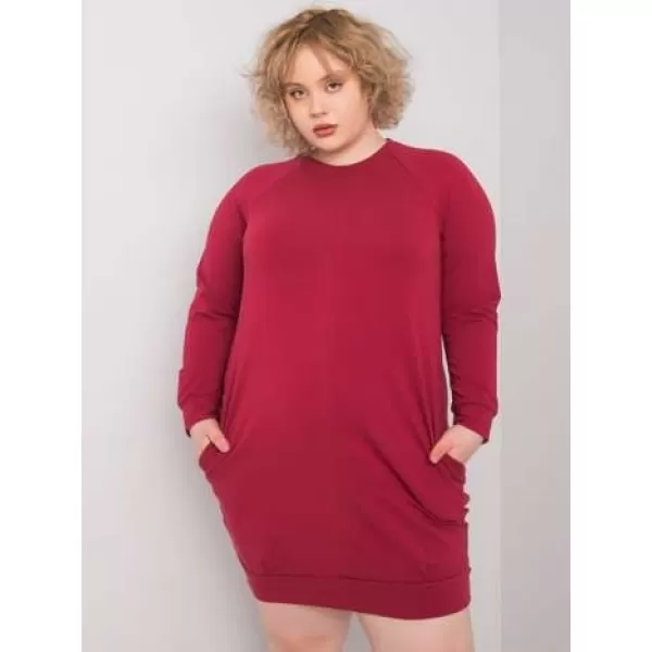  Obleka BASIC FEEL GOOD RV-SK-6296.99 BORDO 