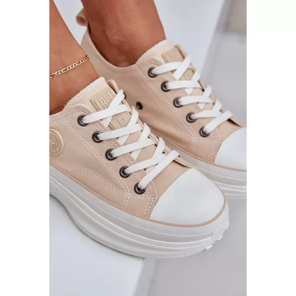  Ženske superge BIG STAR NN274127 BEŽ Big Star Shoes 